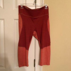 Outdoor Voices Tech Sweat cropped leggings, L
